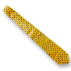 Ralph Lauren Tie Yellow Gold Silk